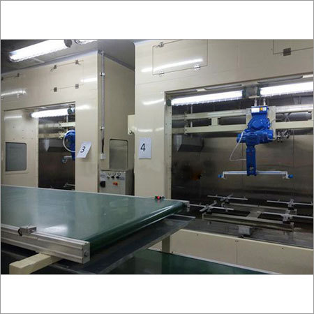 Ceiling Mount Robot Painting Line