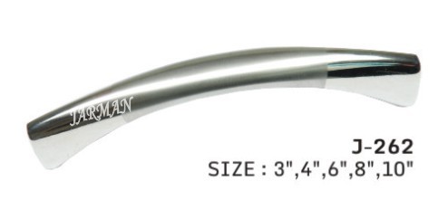 Color Cabinet Handle - Stainless Steel, 3"-10", Silver, Arc Style | Durable, Stylish, Easy Install, Versatile