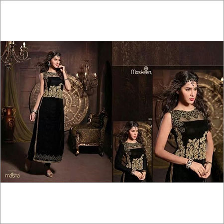 Black Velvet with Net