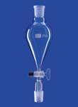 Dropping funnels conical with glass plug
