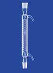Spiral Glass Condenser - Borosilicate Glass 300mm Length 25mm Outer Diameter 15 Turns 24/40 Joint | Efficient Cooling High Surface Area Durable Precise Condensation Versatile Applications