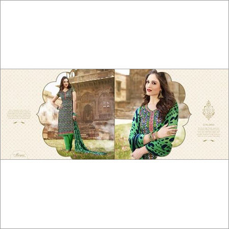Green with print