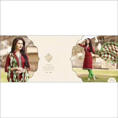 Red with Print
