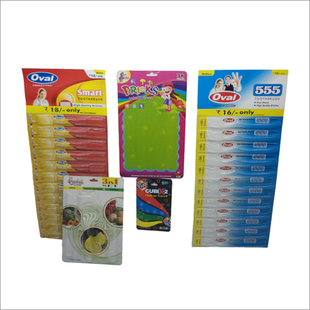 Blister Packaging Card