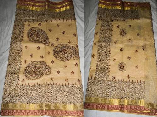 HANDLOOM COTTON KATHA SAREES