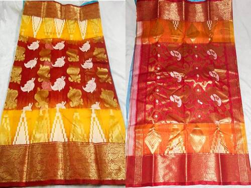 SILK COTTON HANDLOOM SAREES