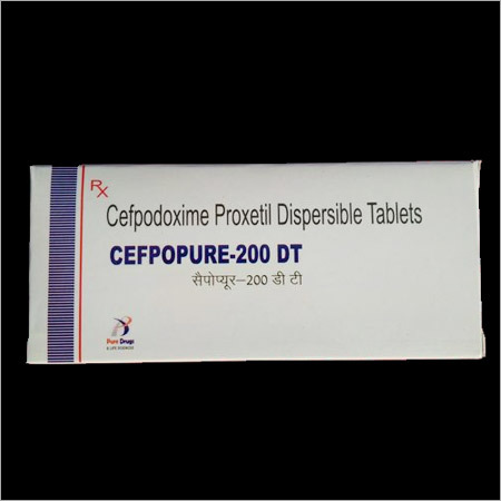 Cefpodoxime Proxetil Dispersible Tablets