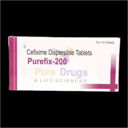 Cefixime Dispersible Tablets