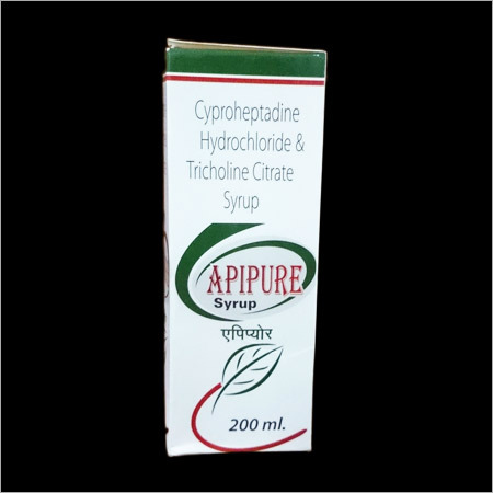 Cyproheptadine Hcl & Tricholine Citrate Syrups