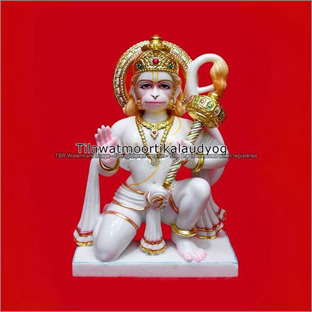 Marble Hanuman Statue