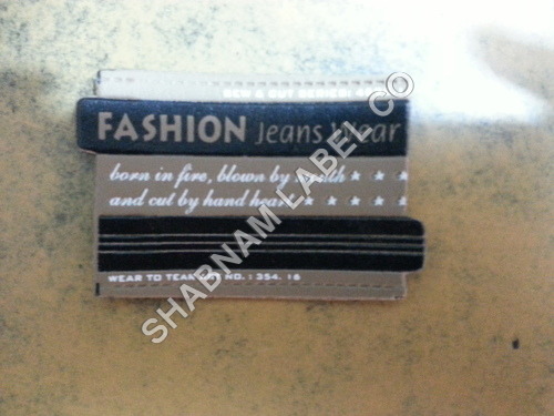 Jeans Embossed Patch