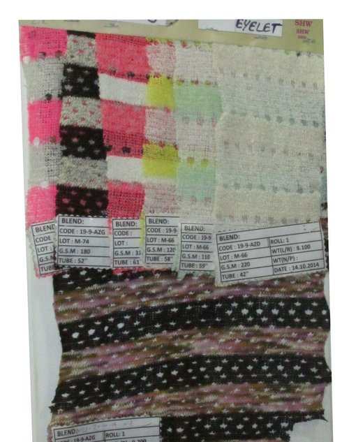 eyelet knit fabric