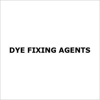 Dye Fixing Agents