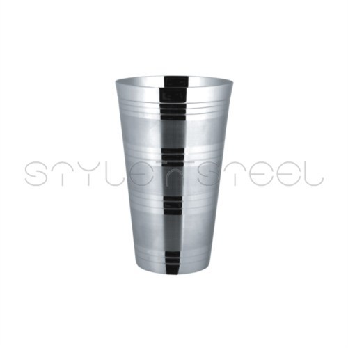Silver Touch Beer Glass