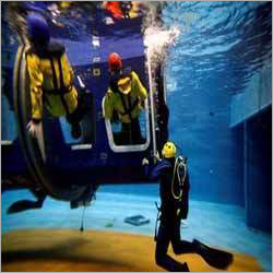 Helicopter Underwater Escape Training By MARINE TRAINING INSTITUTION PVT. LTD.