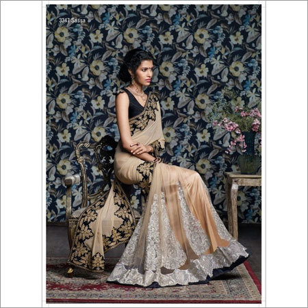 Lehenga style designer sarees