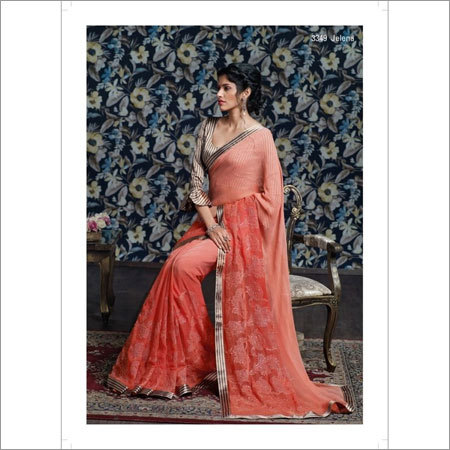 Resham Embroidered Sarees