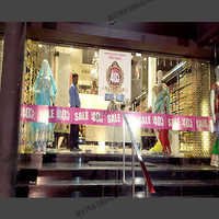 Window Sticker - Polyester Material, Available In Various Sizes | Durable Outdoor Application