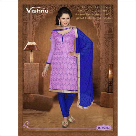 Light chanderi suit