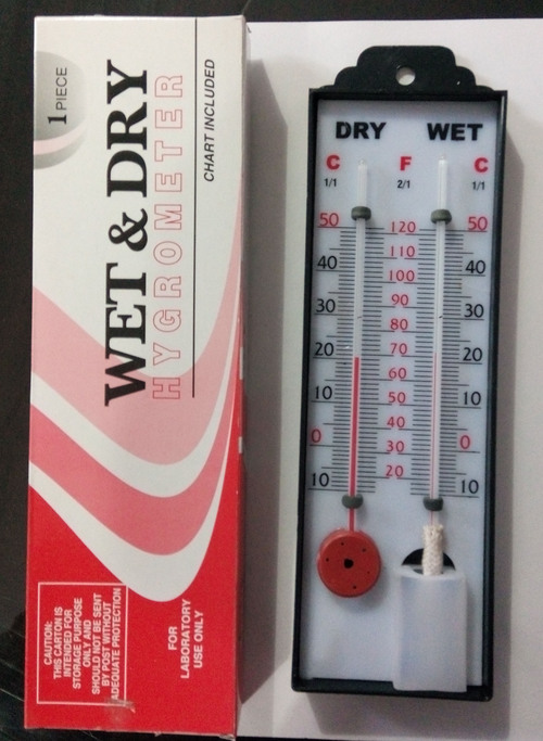 Wet and Dry thermometer