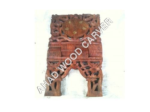 Carved Rehal Book Holder