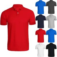 Polo Plain Collar T Shirts