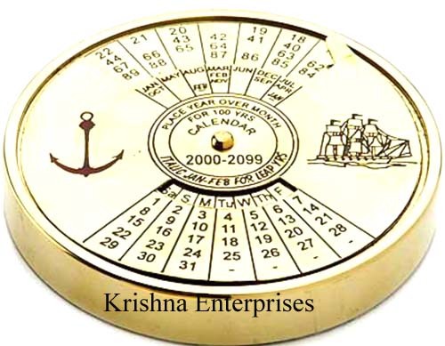 Brass Calendar