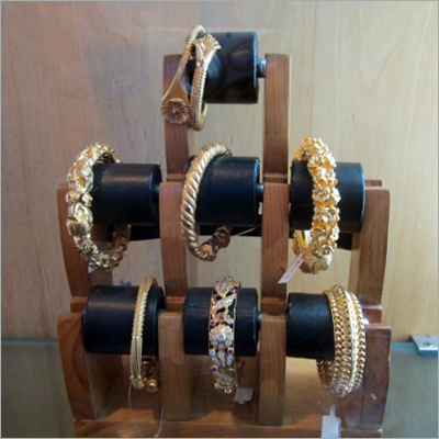 Designer Gold Bangles - 24 Karat Gold Variable Size | Polished Finish Unique Look Engaging Style Perfect Embellishment Elegant Design