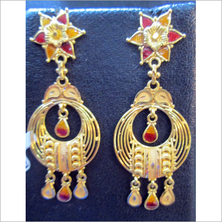 Fancy Gold Earrings