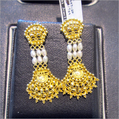 Antique Gold Earrings