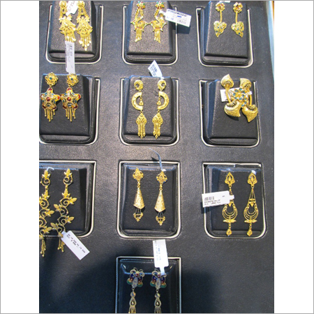 Gold Wedding Earrings