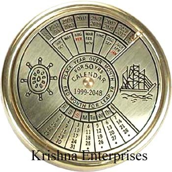 Brass Calendar