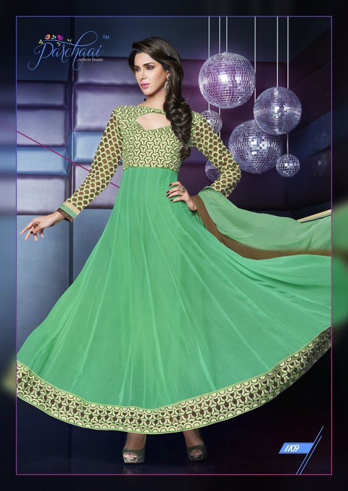Exquisitely Westerrised Anarkali Dress
