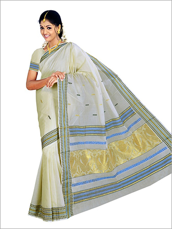 Printed Kerala Cotton Saree