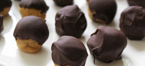 Chocolate Chip Cookie Dough Truffles