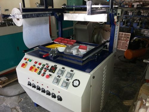 STARTIG PRISE 4.5 LACK THERMOCOLE TYPE FIBER GLASS,CUP MAKING MACHINE URGENT SALE IN CHANNAI