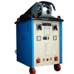 Diode Based Mig Welding Machine - Rugged Design, Four Roll Wire Feeder | Easy Handling, Low Maintenance, Indoor/outdoor Usage