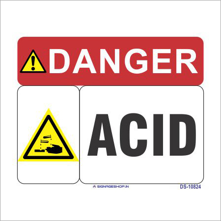 Chemical Warning Sign