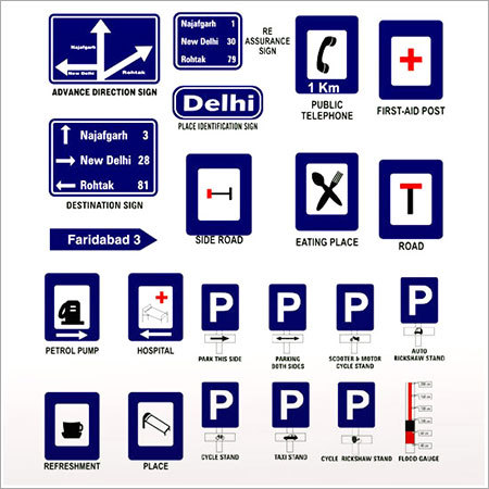 Informatory Road Signs