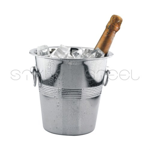 Semi Ribbed Champagne  Bucket