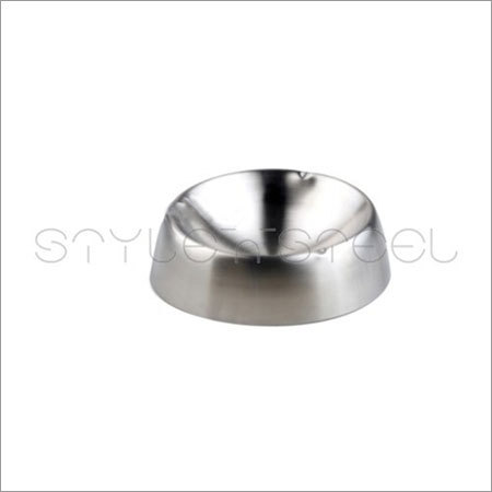 Premium Ash Tray - Stainless Steel, 80-100mm Diameter, Polished Finish | Durable, Elegant Design, Easy Cleaning