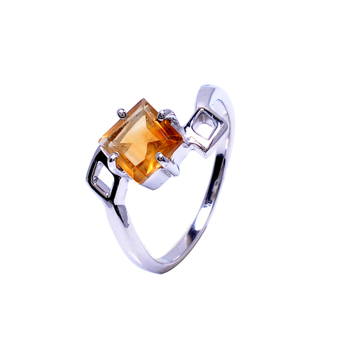 Citrine Gemstone Ring