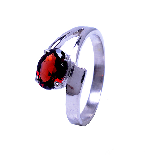 Semi-Precious Garnet Gemstone Ring