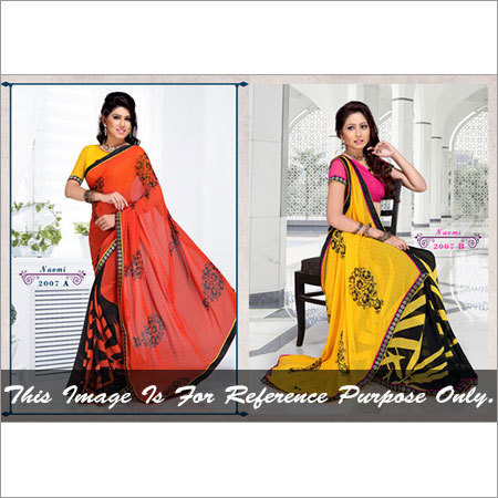 Orange Saree