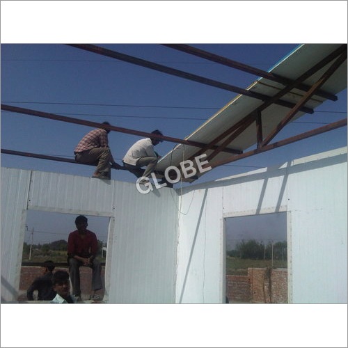 PUF Panel Erection At Site