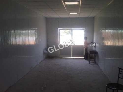 PUF Panel Erection At Site