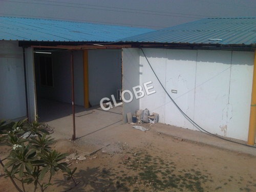 PUF Panel Erection At Site