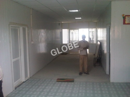 PUF Panel Erection At Site