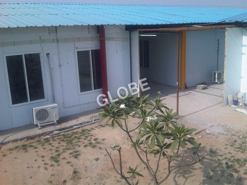 Puf Panel Erection At Site