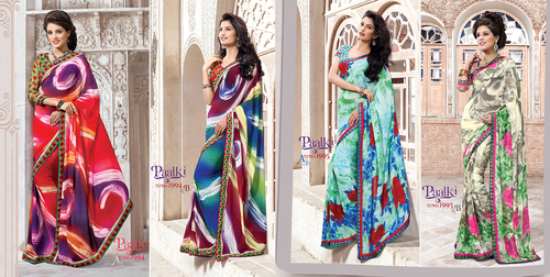 Double Shaded Sarees